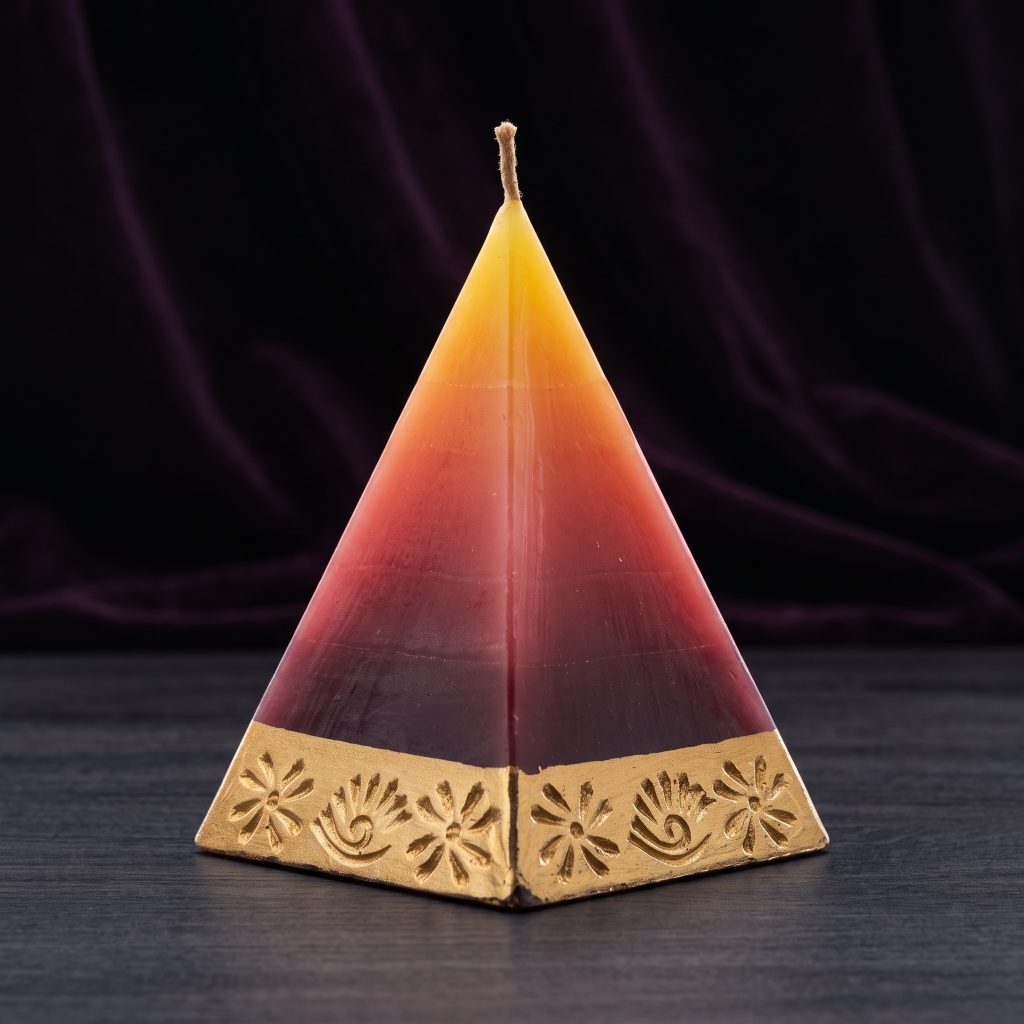 Pyramid Candle
