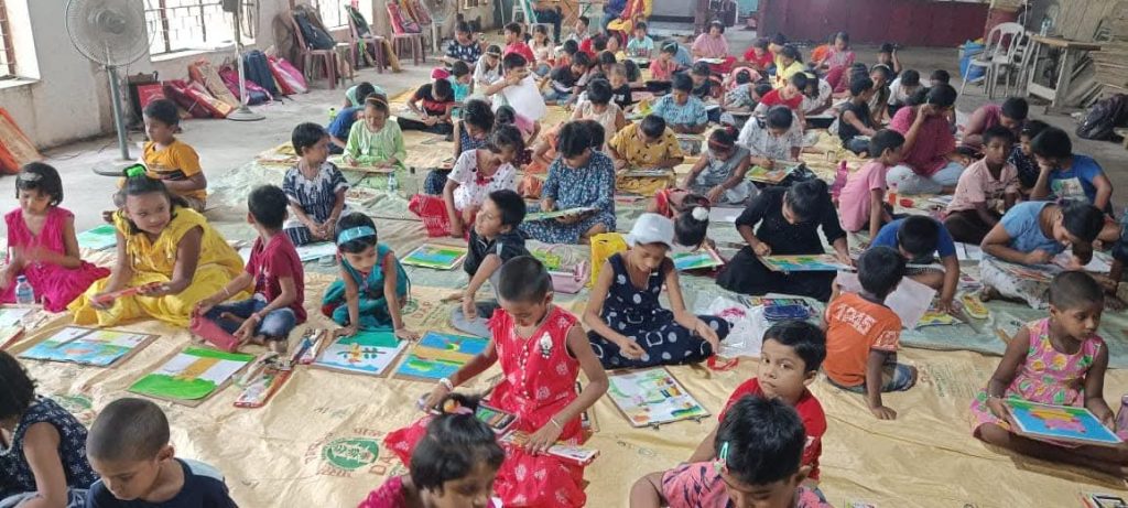 Drawing Competition Organised by Labour Welfare at EMA