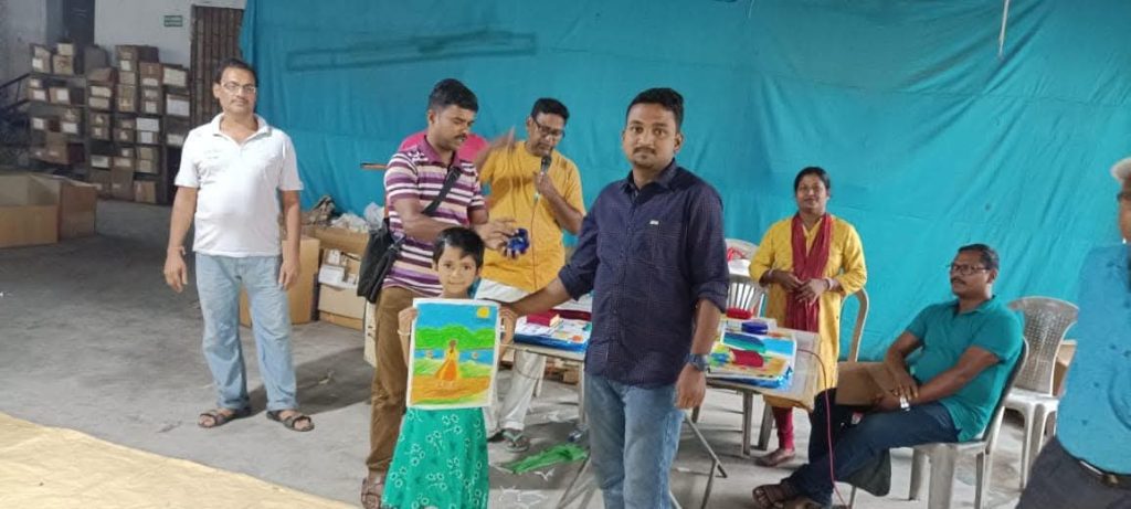 Drawing Competition Organised by Labour Welfare at EMA
