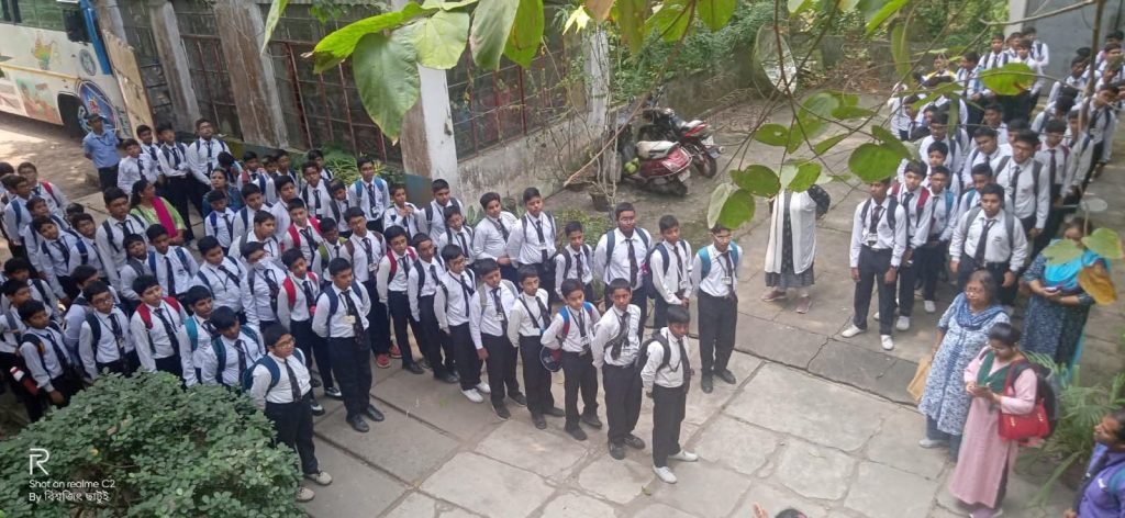 Factory Excursion – Visit by Calcutta Boys’ School
