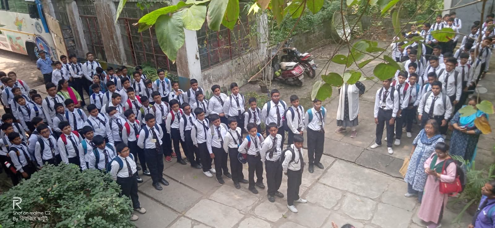 Factory Excursion – Visit by Calcutta Boys’ School